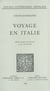 Voyage en Italie