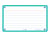 80 flashcards - 7,5 x 12,5 cm - Flash 2.0 Oxford - Ligné - cadre menthe