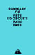 Summary of Pete Egoscue's Pain Free