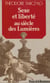 Sexe et liberté au siècle des Lumières