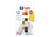 Lot de 12 demi-pains Fimo Soft - Couleurs naturelles - 25 g
