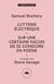 Lutterie électrique - sur une certaine façon de se conduire en poésie – entretien avec Steve Savage