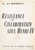 Résistance et collaboration sous Henri IV