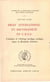 Droit international et souveraineté en URSS - L'évolution de l'idéologie juridique soviétique depuis la Révolution d'octobre