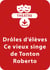 Drôles d'élèves - Ce vieux singe de Tonton Roberto (6 - 7 ans) - Un lot de 2 pièces de théâtre à télécharger