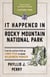 It Happened In Rocky Mountain National Park - Stories of Events and People that Shaped a National Park