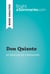 Don Quixote by Miguel de Cervantes (Book Analysis) - Detailed Summary, Analysis and Reading Guide