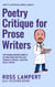Poetry Critique for Prose Writers - Craft & Critique, #5