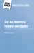 Se ao menos fosse verdade de Marc Levy (Análise do livro) - Análise completa e resumo pormenorizado do trabalho