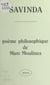 Savinda : poème philosophique