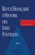 Revue Française d'Histoire des Idées Politiques - Varia