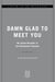 Damn Glad to Meet You - My Seven Decades in the Hollywood Trenches