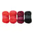 4 pelotes laine cardée rouge