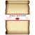 5 feuilles découpées - parchemin - 210x297 mm - 90g - ivoire