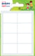 48 étiquettes multi-usages - blanches - 24 x 35 mm