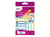 Lot de 30 étiquettes stylos Averty - Bleues et vertes 