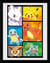 Pokémon - Poster encadré "Planche de bande dessinée" 30,5x40,6cm 