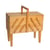 Travailleuse en bois sur pieds - 21,2 x 41,9 x 44,7 cm