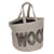 Sac seau avec logo « laine »
