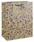 Sac cadeau format L - pois kraft