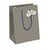  Clairefontaine Sac Cadeau 21,5x10,2x25,3cm Kraft carreaux Bleu foncé brun