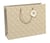  Clairefontaine - Sac Cadeau 37,3x11,8x27,5cm Kraft fleurs blanches brun