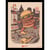 Affiche encadrée Ilustrata - Burgerzilla - 30 x 40 cm