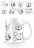 Mug Disney - Visages Mickey