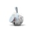 Bougie boule Heart & Home - Flocons givrés