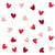 Confetti Amscan - coeur