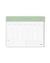 Bloc-notes hebdomadaire Filofax - Sage - Conscious Weekly Planner