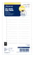 Recharge agenda civil journalier 2023/2024 Filofax - Blanc - 9,5 x 17,1 cm