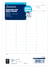 Recharge scolaire 2023/2024 semaine/2 pages - Format A5 - Filofax - Blanc