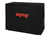 HOUSSE BAFFLE ORANGE, 2 X 12"