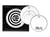 Code Drumheads Signal Coated Rock Pack - Jeu de peaux de batterie - 10"/12"/14"/16" - sablé