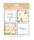 Lot de 4 cercles à tarte ScrapCooking® - Carré - 8 x 8 cm