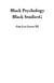 Black Psychology Black StudiesG