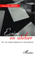 Ecrire en atelier - Pour une clinique poétique de la reconnaissance