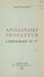 Apollinaire prosateur : L'hérésiarque et Cie