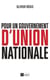 Pour un gouvernement d'union nationale