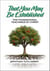 That You May Be Established; The Foundational Teachings of Christ