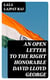 An Open Letter to the Right Honorable David Lloyd George - Prime Minister of Great Britain