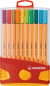 Etui Colorparade de 20 stylos-feutres STABILO point 88 - pointe fine 