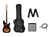 Squier - Affinity Series - Pack Basse électrique - Sunburst 3 colors