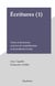 Écritures (1) - Textes et documents, exercices de compréhension et de production écrites