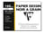 Papier dessin - 12 feuilles 24 x 32 cm - 160 g/m² - Clairefontaine - Noir