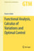 Functional Analysis, Calculus of Variations and Optimal Control