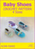 Baby Shoes Crochet Pattern - 4 sizes