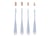 Lot de 4 couteaux et 8 embouts assortis