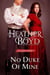 No Duke of Mine - Scandalous Brides, #5